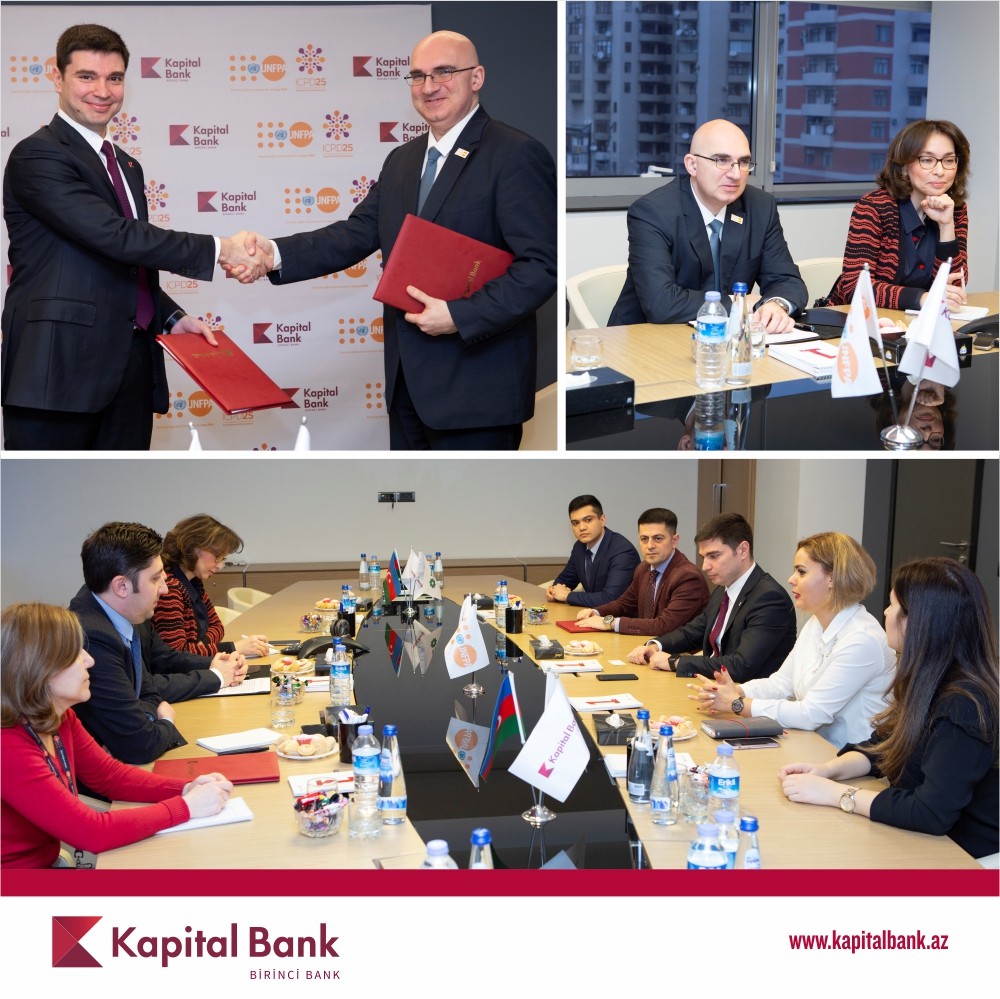 Kapital Bank BMT-nin Əhali Fondu ilə memorandum imzaladı 